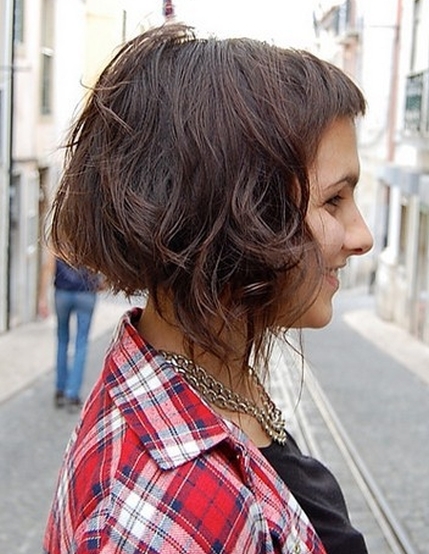cieniowane fryzury krótkie uczesanie damskie zdjęcie numer 159A